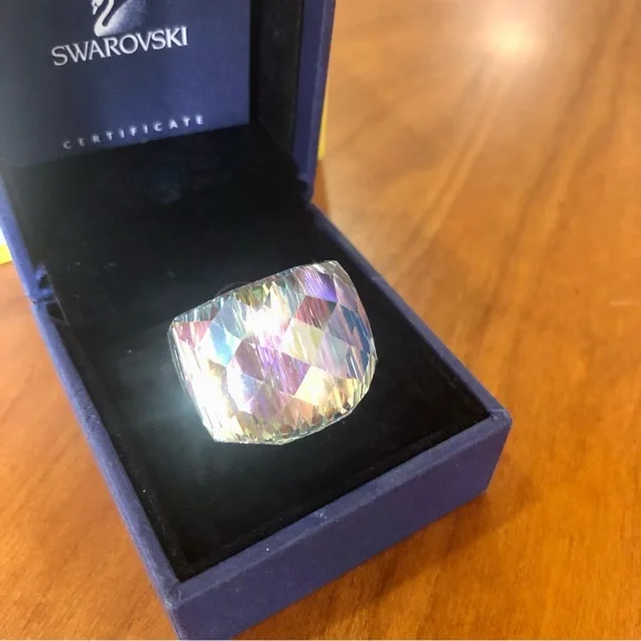 Swarovski Iridescent Nirvana Ring 52 - Picture 7 of 7